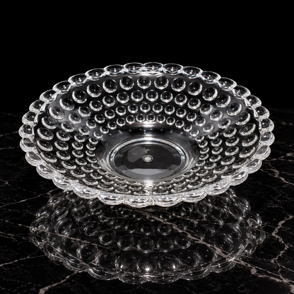 Serving Plate on black marble
