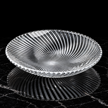 Serving Plate on black marble