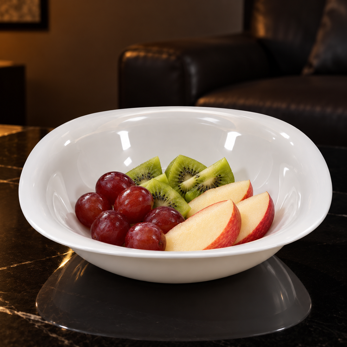 Ceramic Soup Plate in a living room