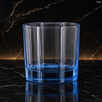 T101 old fashioned lowball glass close-up
