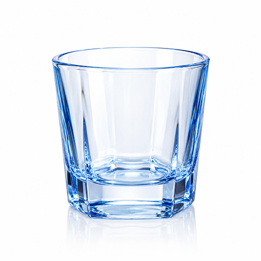 Rose crystal octagonal tumbler