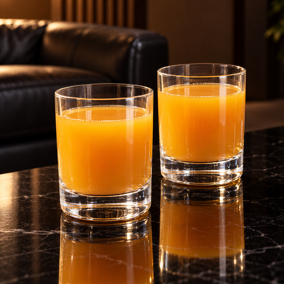Old Fashioned Glass in a living room