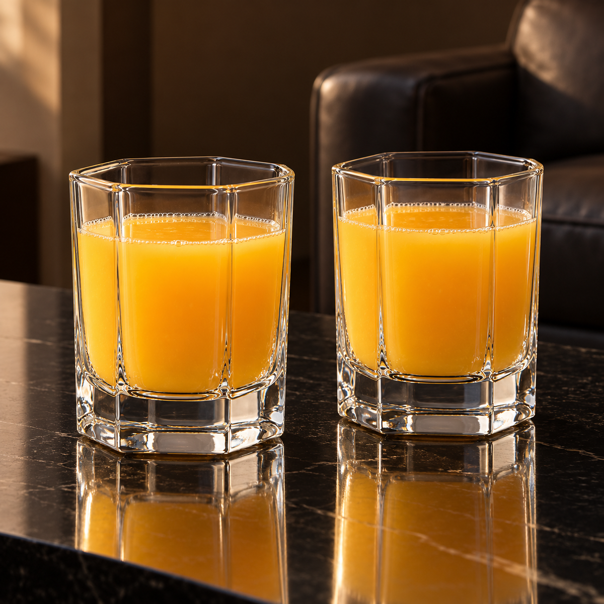 Old Fashioned Glass in a living room