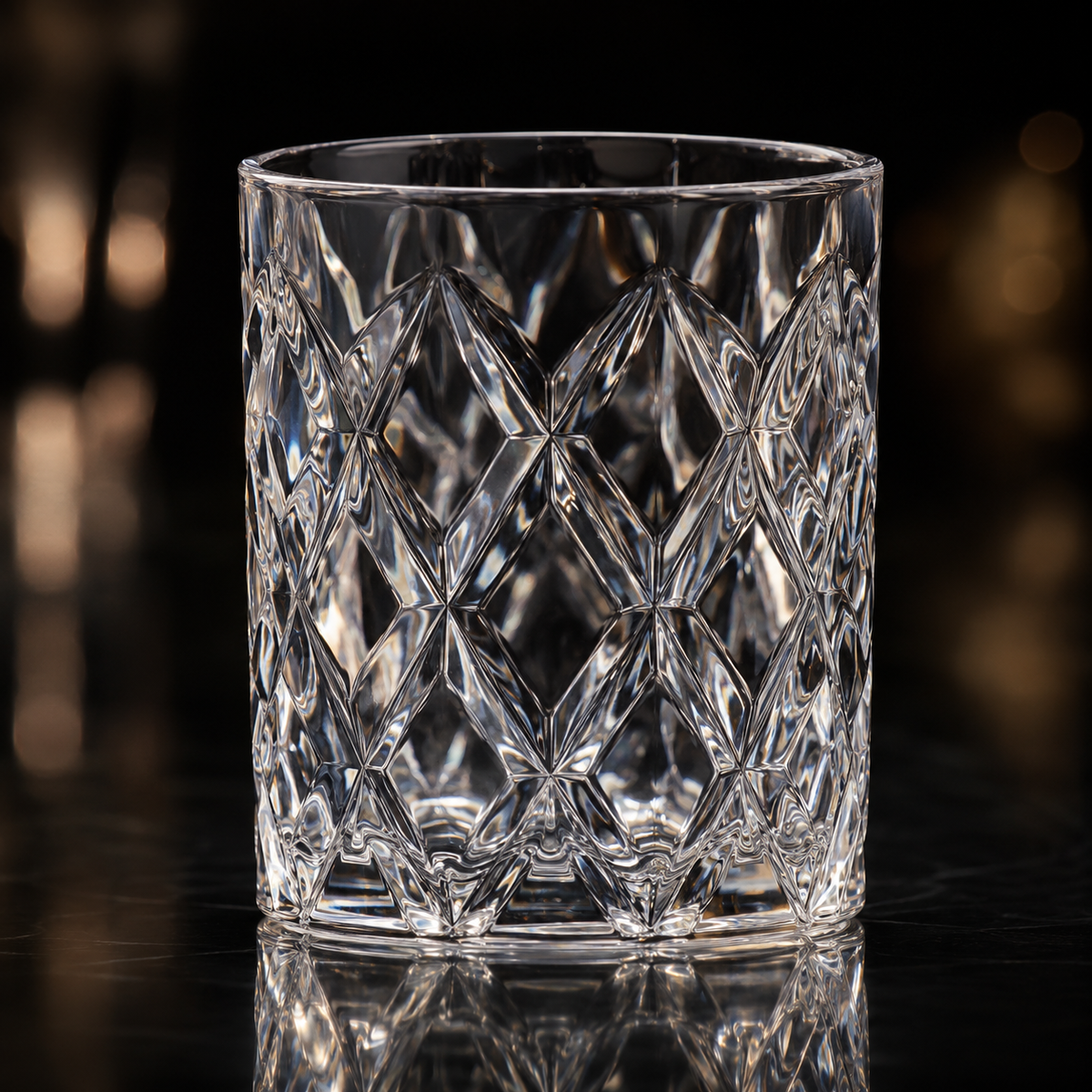 T108 set of 6 old fashioned lowball glasses