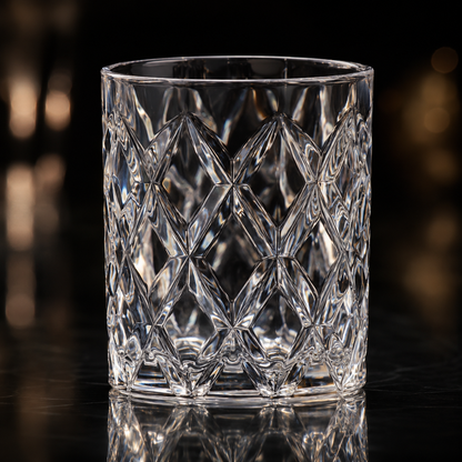 T108 set of 6 old fashioned lowball glasses