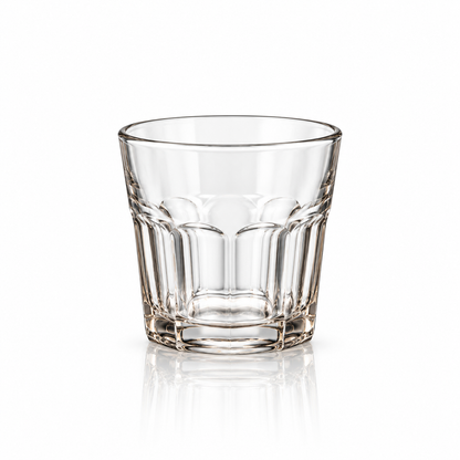 T113 dark luxury hero old fashioned lowball glass set of 6