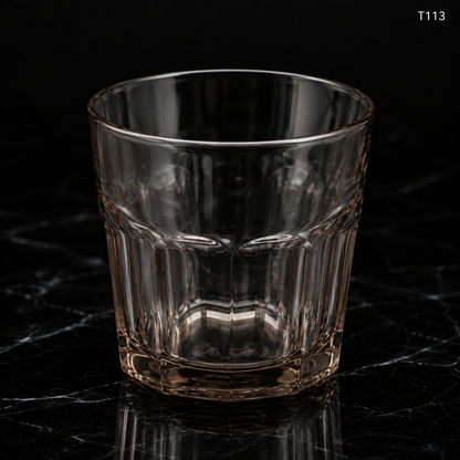 T113 old fashioned lowball glass feature infographic
