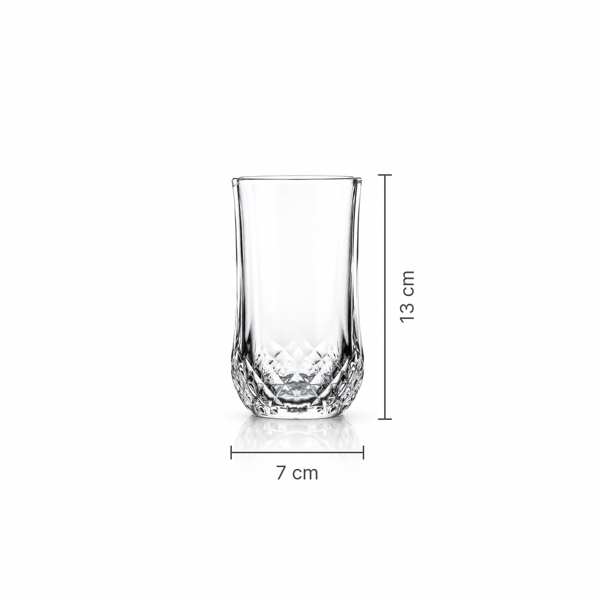 T-140 highball glass dimensions 7 x 13 cm