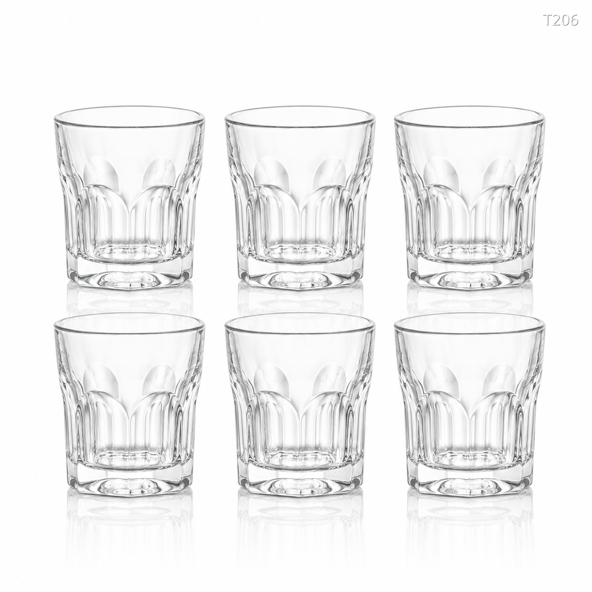 T206 white background product shot