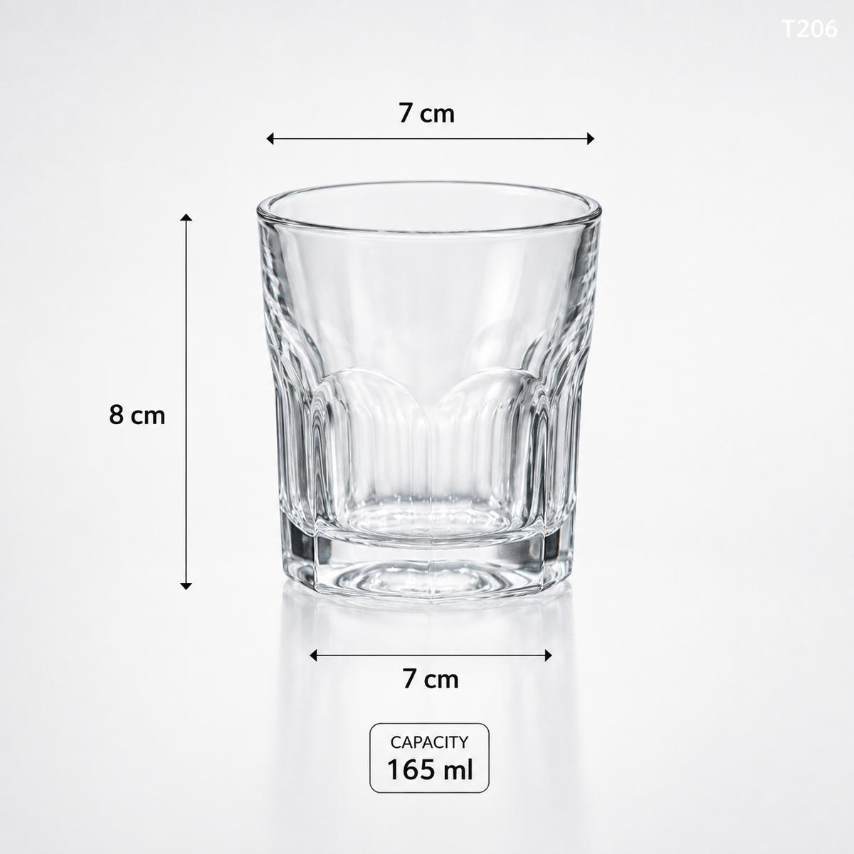 T206 dimension infographic