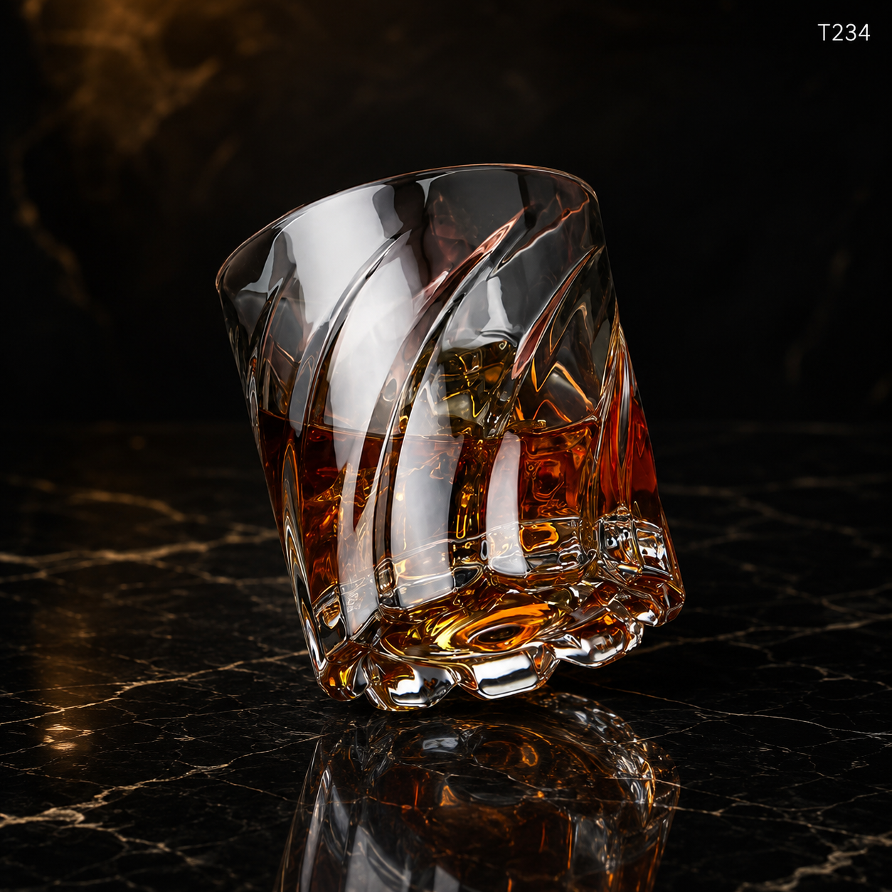 T234 dark single-glass detail