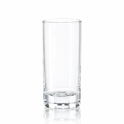 T-305 slim highball glass on white