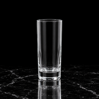T-305 slim highball glass on black marble