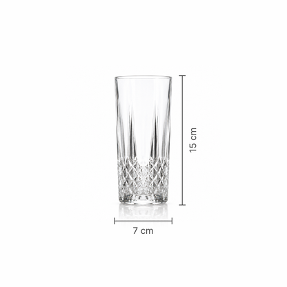 T-414 highball glass dimensions 7 x 15 cm