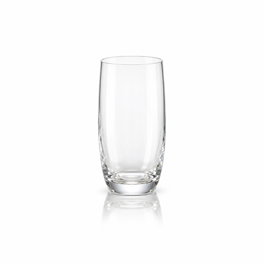 T-503 crystal highball glass on white