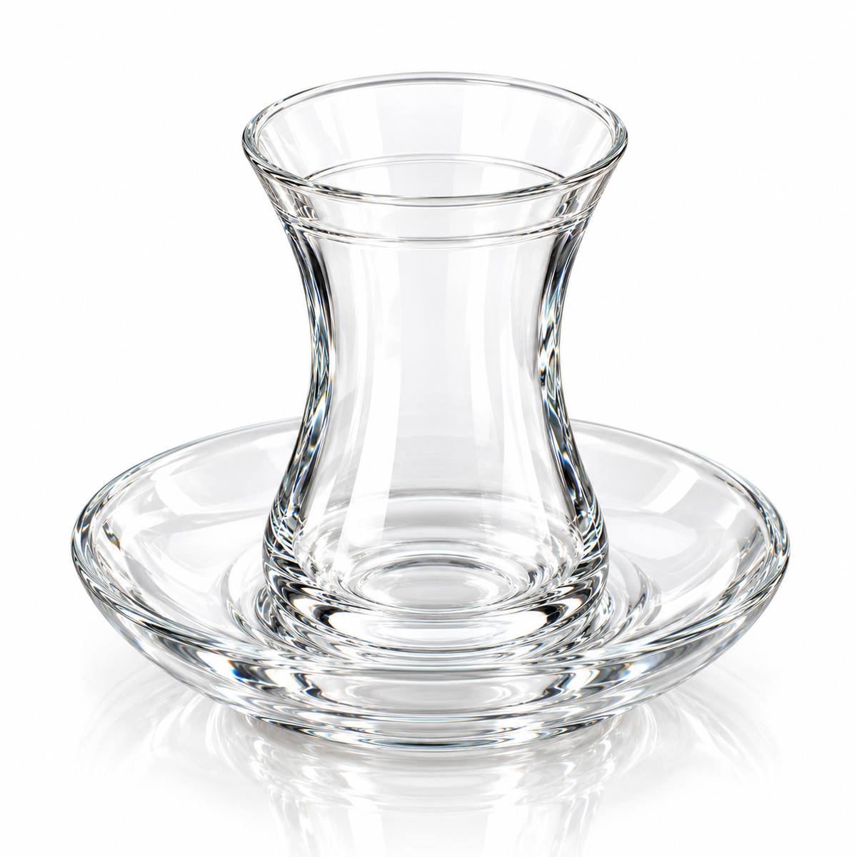 Turkish Tea Glass and saucer