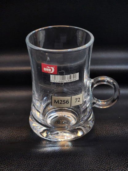 M-256-Glass Mug, Set of 6