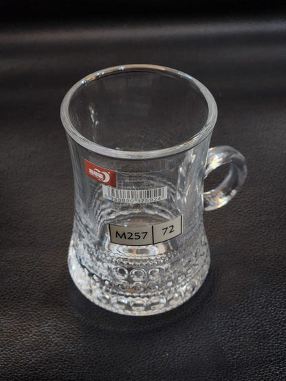 M-257-Glass Mug, Set of 6