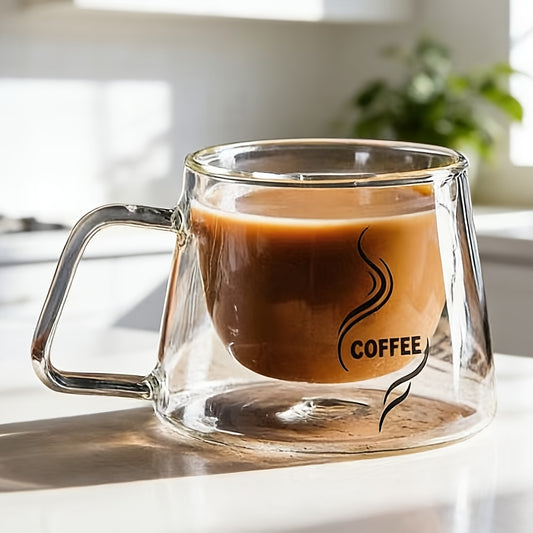 Double-wall Insulated Glass Cup