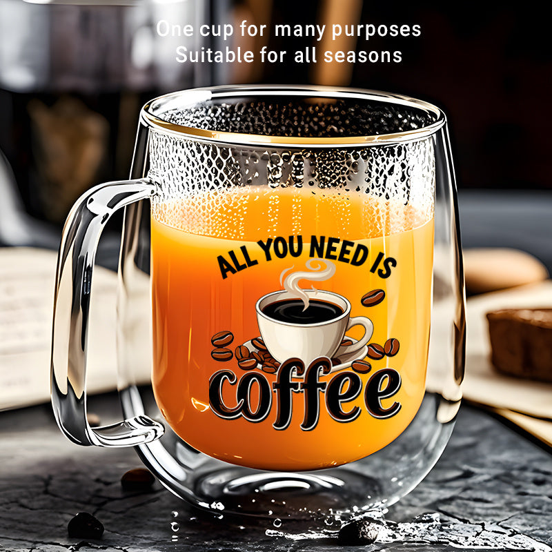 This Includes Three Items: Two Double-Walled Borosilicate Glasses And A Golden Spoon 8