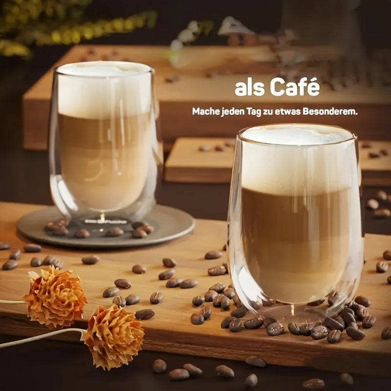 4pcs Or 6pcs Double-Cup Latte Macchiato Glass Cups 4