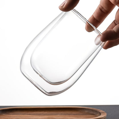 350Ml Double-Walled Glass Water Cup 6