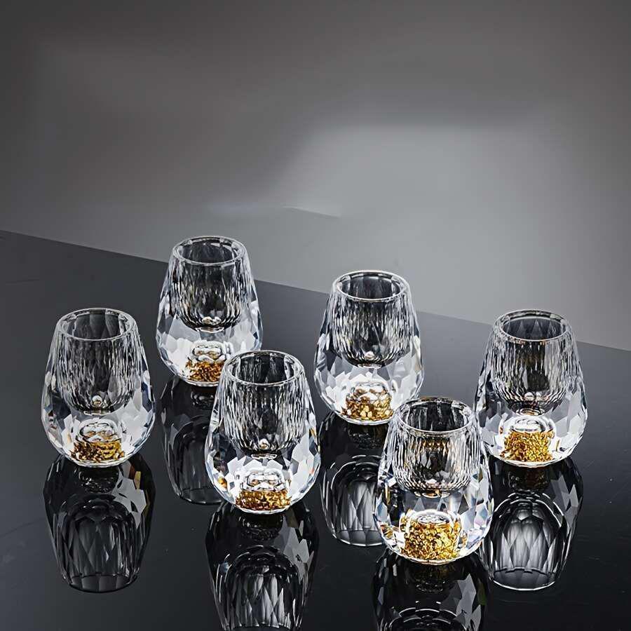 2pcs/6pcs WGroom Glass Cups Suitable For Tea