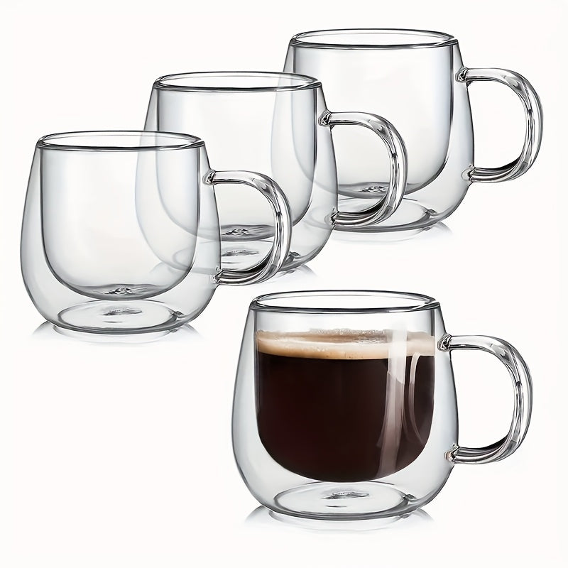 2/4/6pcs Set - 200Ml - Double-Layer Glass Coffee Cup 7
