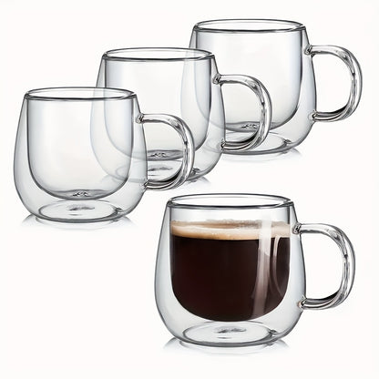 2/4/6pcs Set - 200Ml - Double-Layer Glass Coffee Cup 7