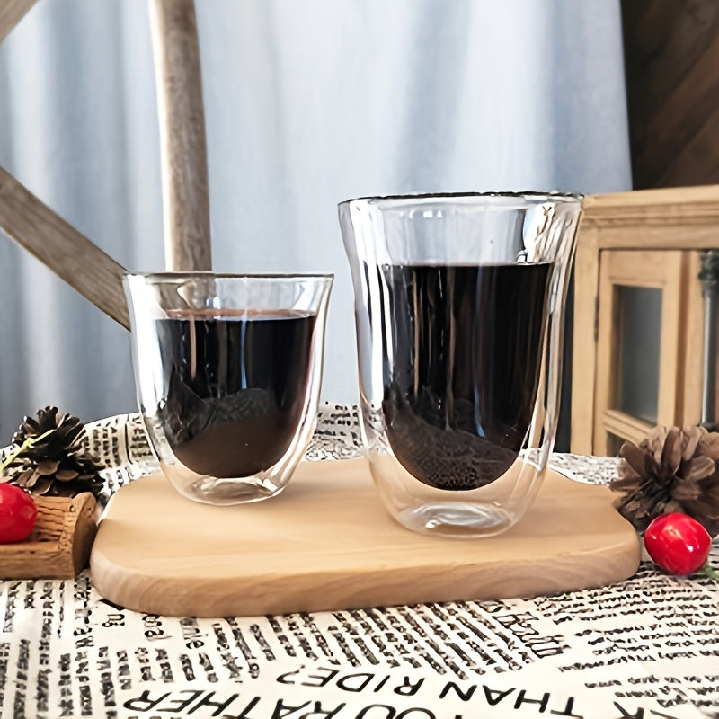 1pc Double-Layer Glass Cup 6