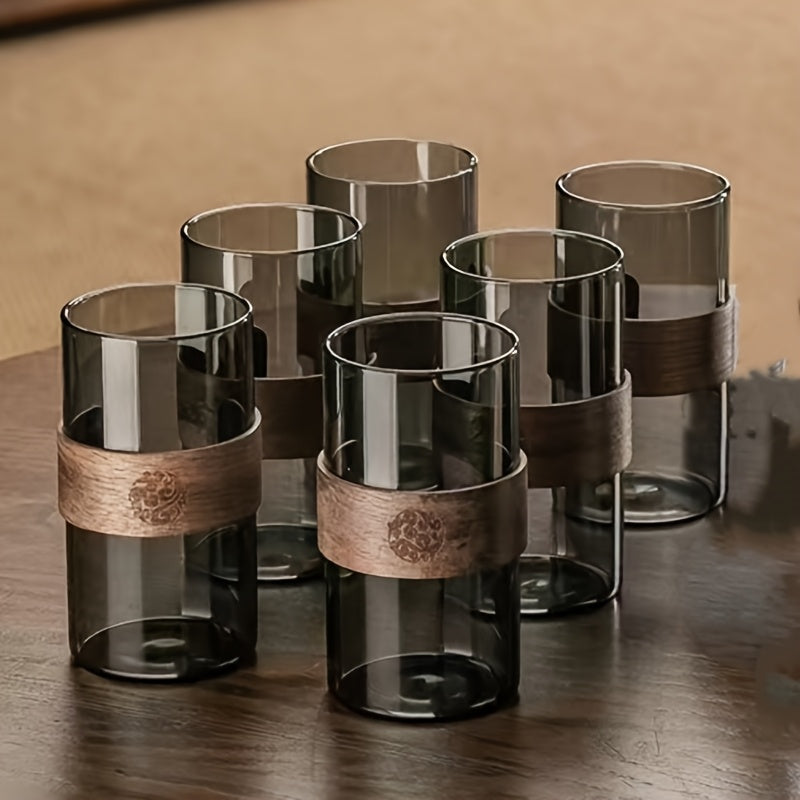 8pcs Set Of Household Glass Cups Made Of High Borosilicate Glass 3