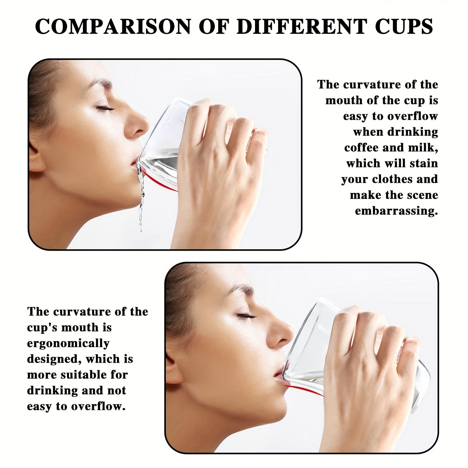 Latte Macchiato Mug 4X250Ml - Double Coffee Mugs 3