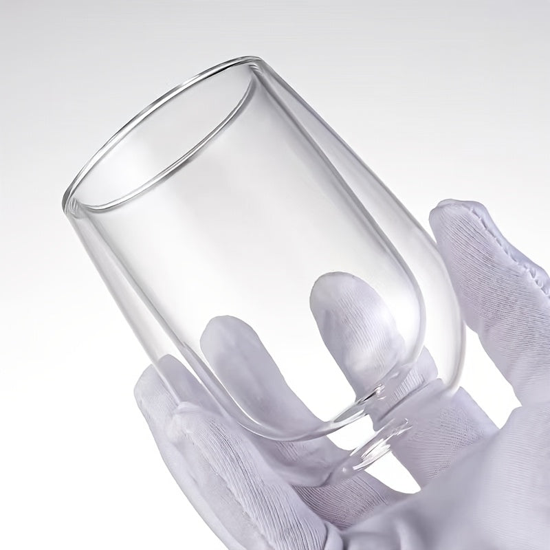 350Ml Double-Walled Glass Water Cup 5