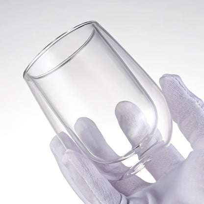 350Ml Double-Walled Glass Water Cup 5