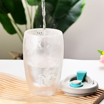 1pc Double-Layer Cup With Lid 4