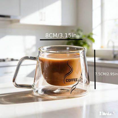 Double-wall Insulated Glass Cup 2