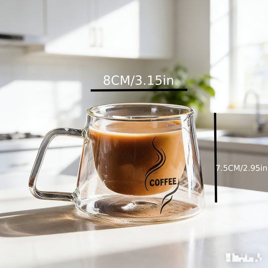 Double-wall Insulated Glass Cup 2