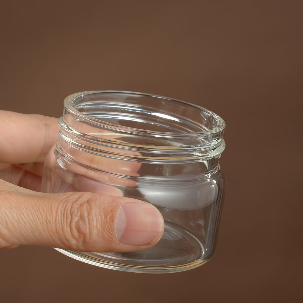 1pc Double-Layer High Borosilicate Glass Cup Men Women Tea Separation Water Cup Women'S High Aesthetic Flower Tea Cup 4