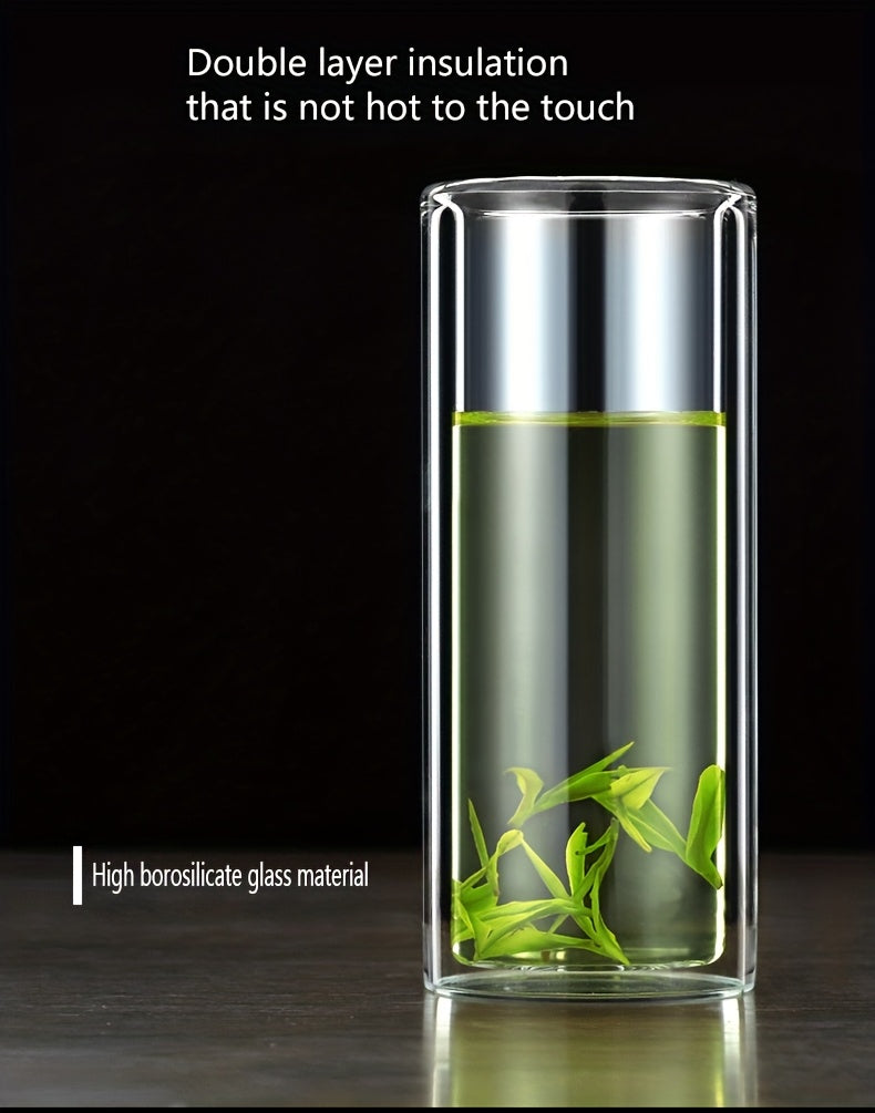 1-10 Double-walled Lidless Glass Cups 3