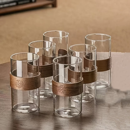 8pcs Set Of Household Glass Cups Made Of High Borosilicate Glass 7
