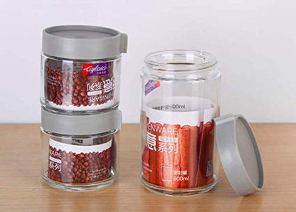 K-116- Container,Glass Food Storage Container