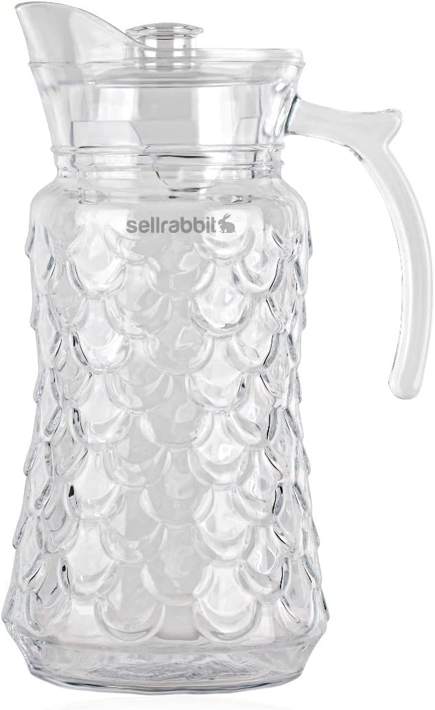 Glass Jug with Lid