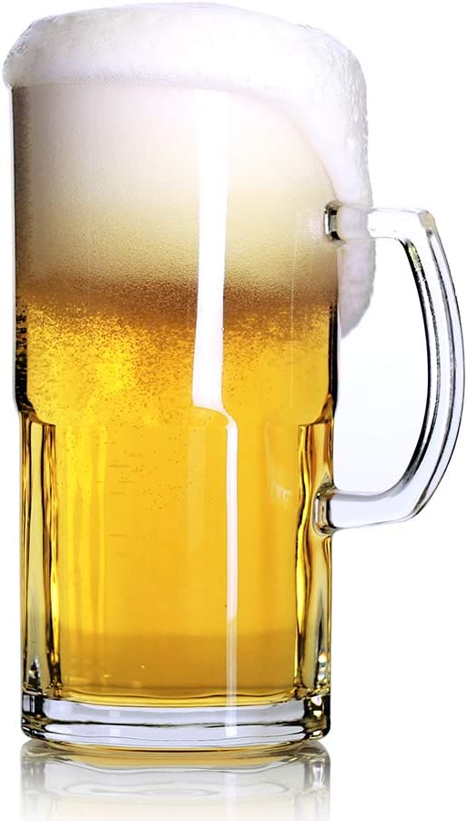 Premium Glass Beer Mugs/Beer Glasses