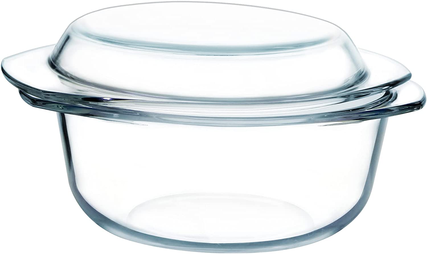 Tempered Glass Casserole with Lid