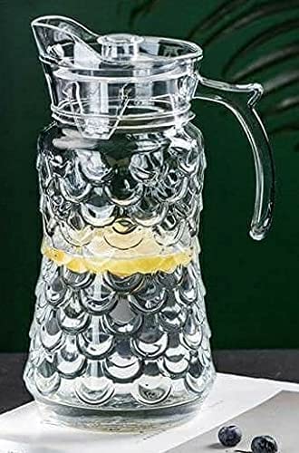 Glass Jug with Lid