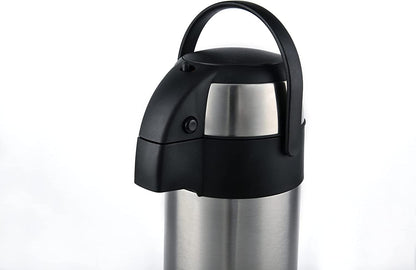 K-205-4 Liter Thermal Coffee Carafe/Stainless Steel Insulated Thermos- 8 Hours Heat & Cold Retention