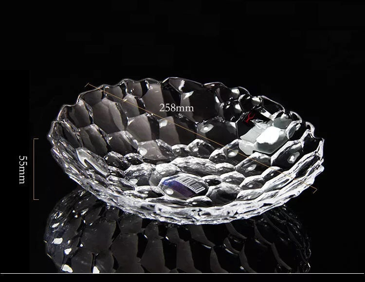 P-216-Crystal Serving Plate/Fruit Plate