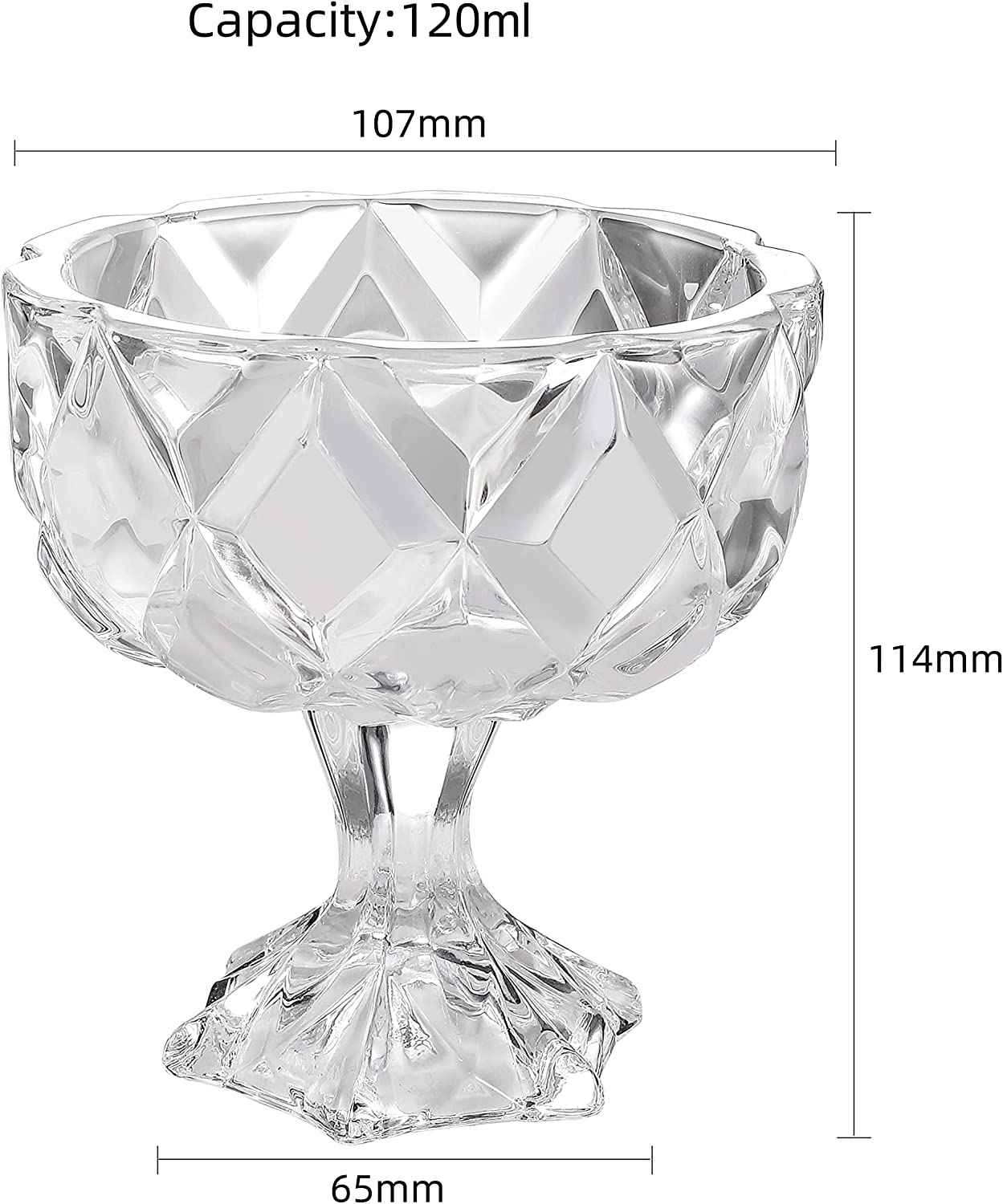 Ice Cream Glass Cup