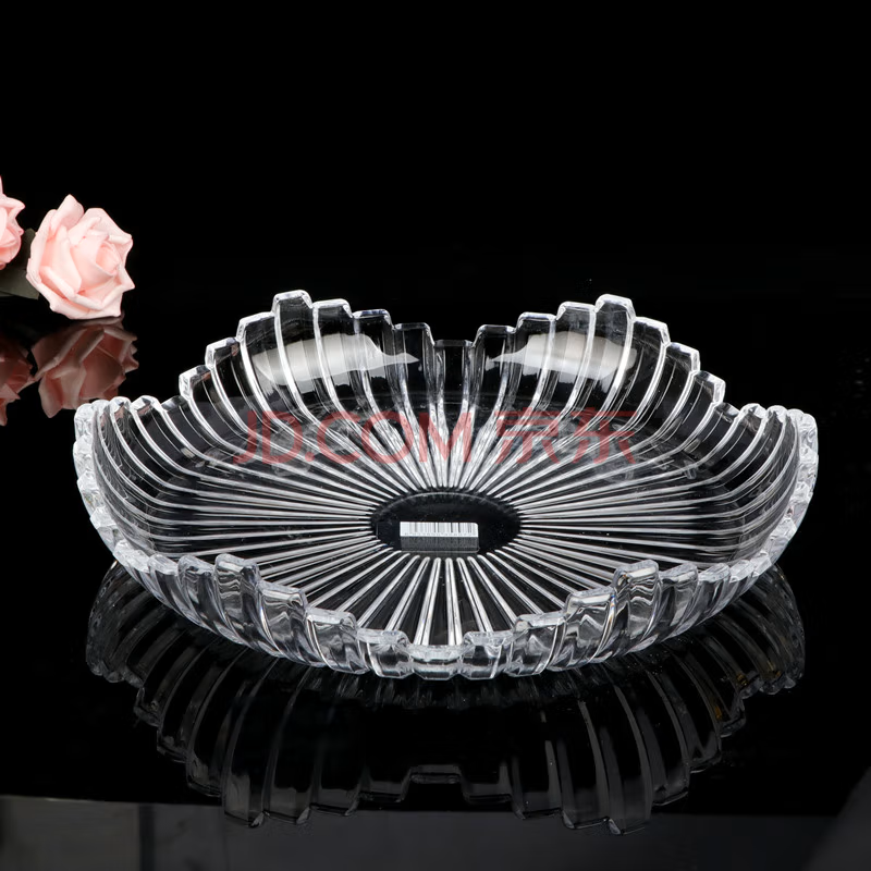 P-308-Crystal Serving Plate/Fruit Plate