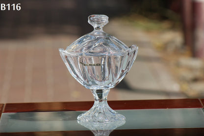 Candy Bowl with Lid, Decorative Bowl